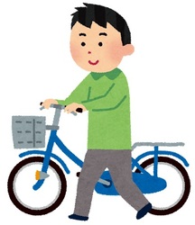 自転車のイラスト