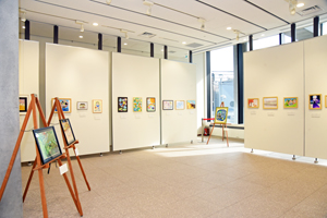 写真：展示会場の様子