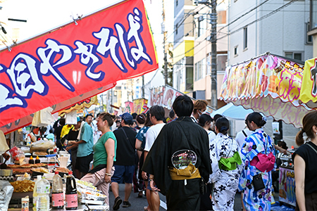 写真：屋台の様子